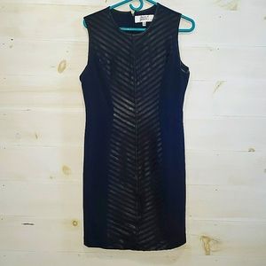 Navy blue Badgley Mischka dress